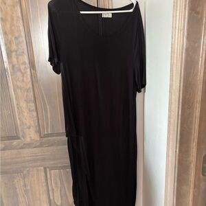 Maurices Black Asymmetrical Top